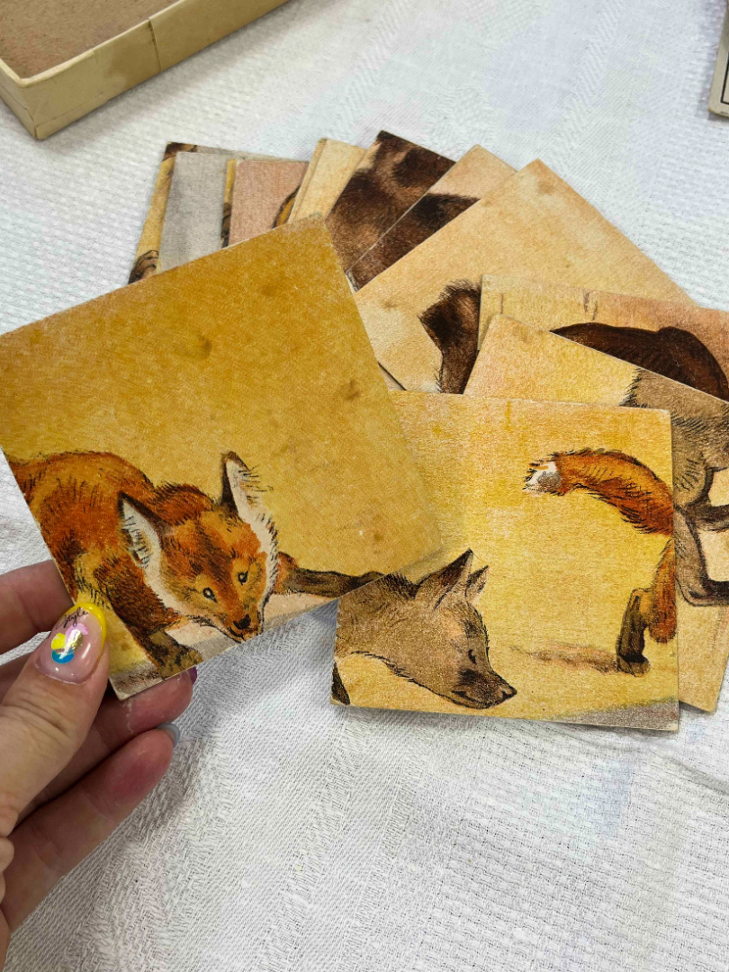 Детская настольная игра "Счетное лото" Росгизместпром 1955г. В сборе. Винтаж. СССР. Картинка 5